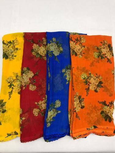 Casual Printed Saree - Lightweight Cotton Blend, Available in Multiple Colors | Perfect for Daily Wear, Ideal for Spring, Summer, and Rainy Seasons