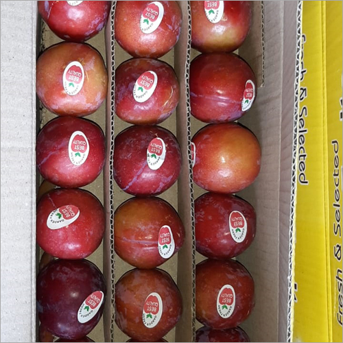 Red Apple - Organic Whole Fruit | Fresh Variety Natural Size & Shape Sweet Flavor Ideal For Desserts Juices And Salads