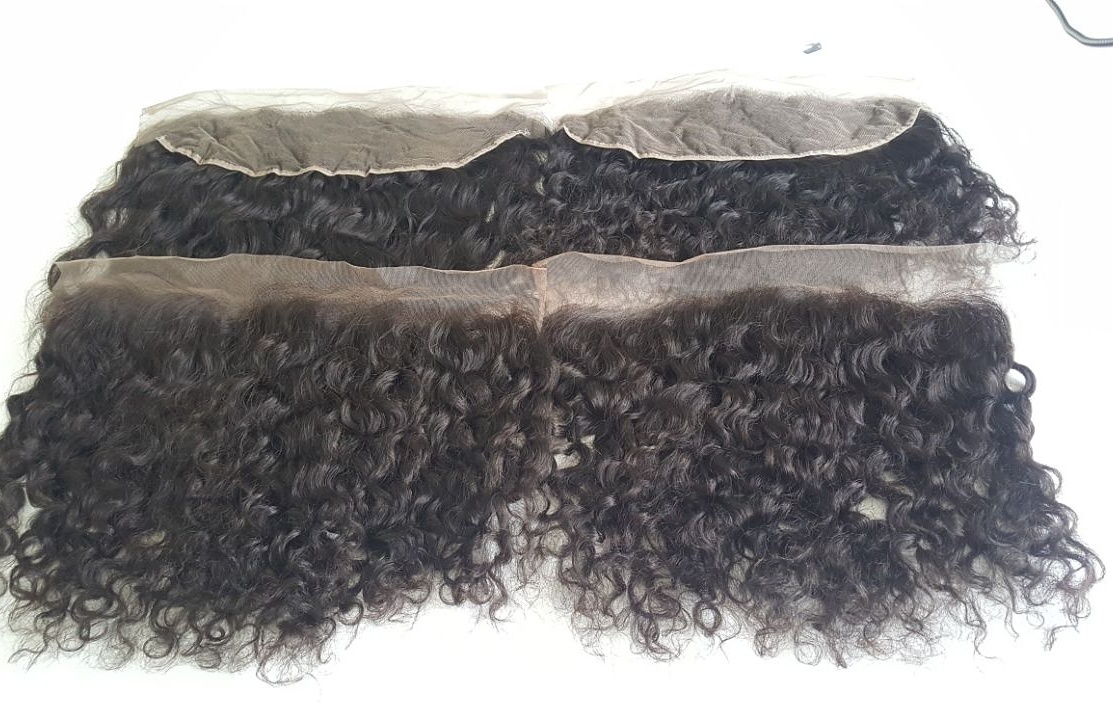 Hd Lace Frontal Closure Brazilian Remy Hair Pre Plucked Lace Frontal - Application: Profesional