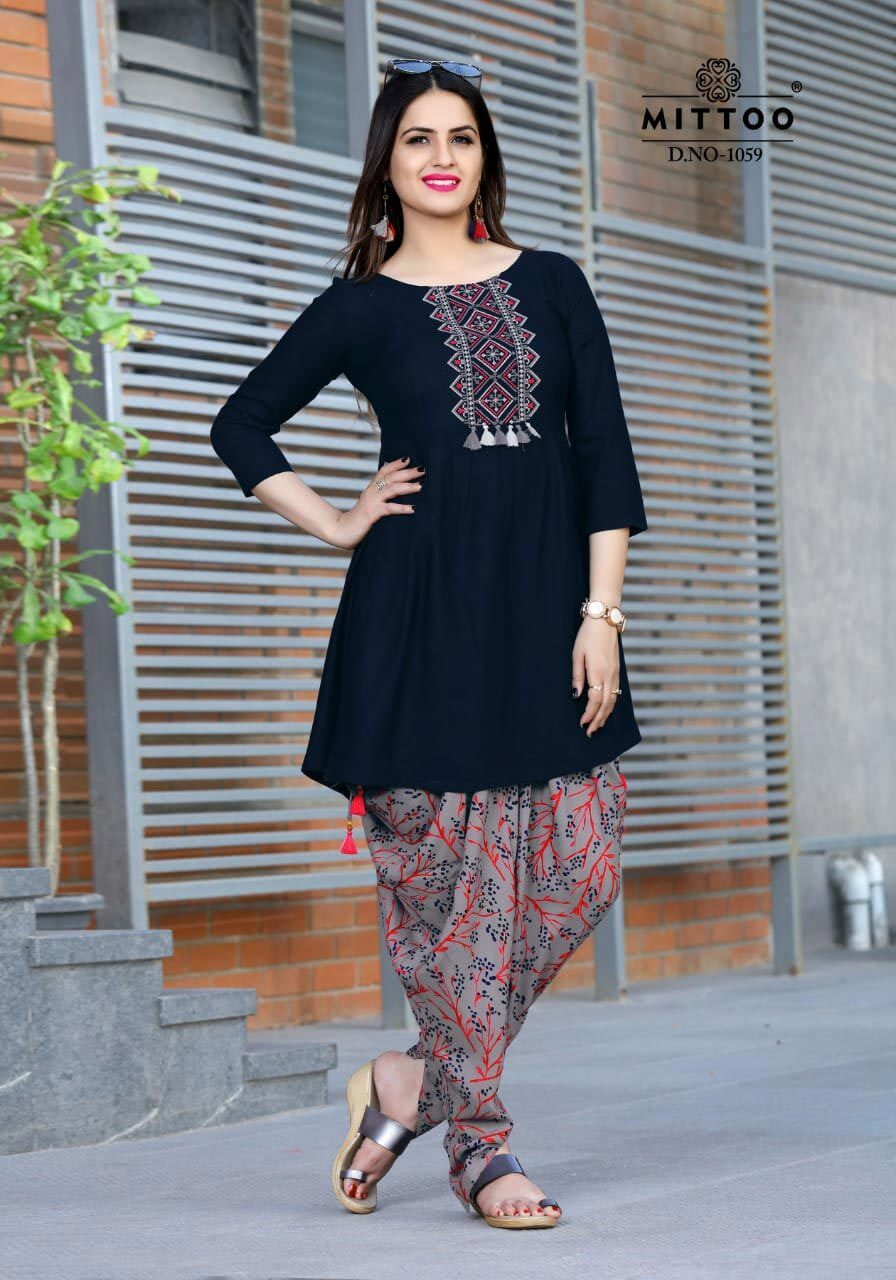Spring Avantika Mittoo Rayon Cotton Kurti