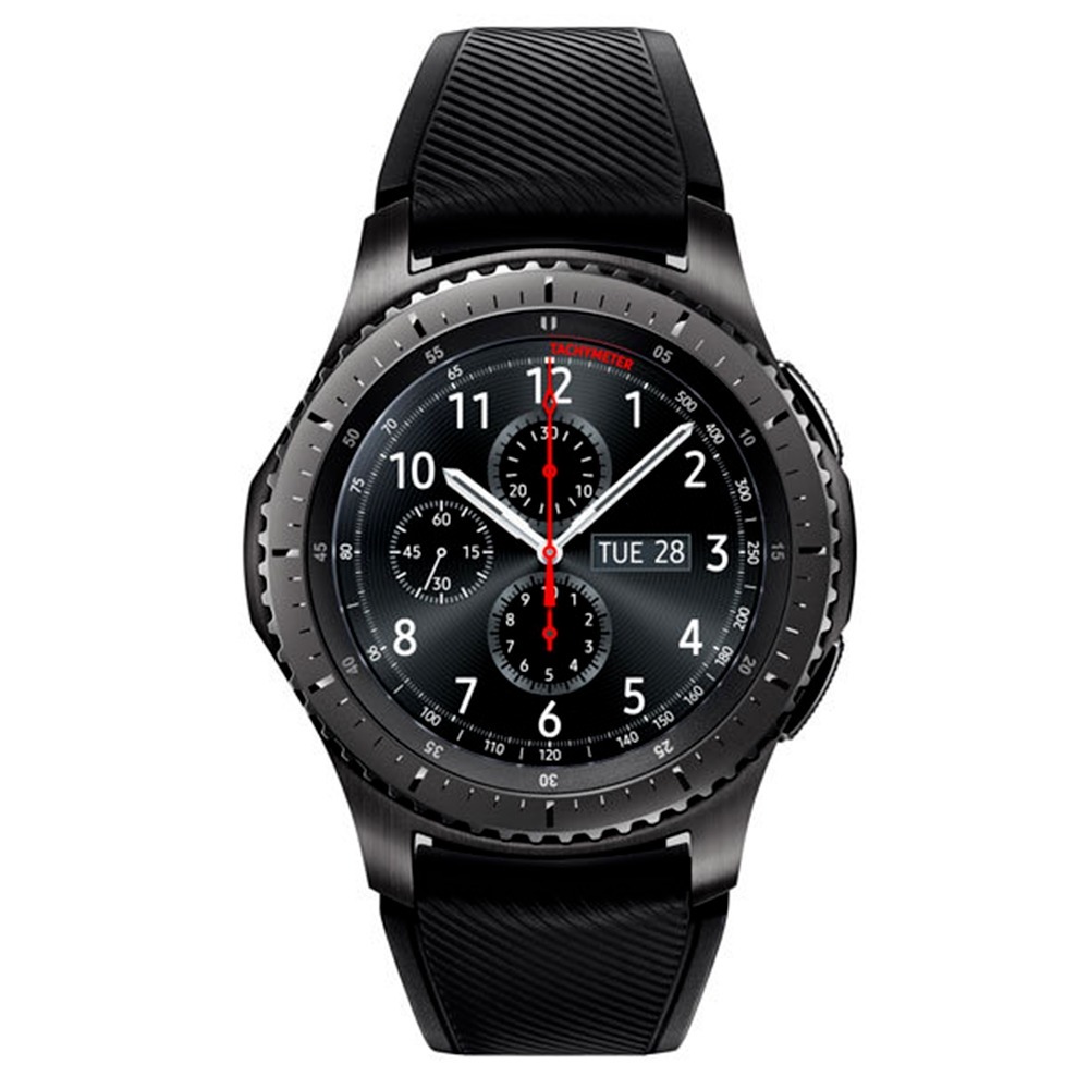 Smart Watch - Aluminum & Silicone, 46mm | Color Amoled Display, 500 Mah Battery, Bluetooth, Gps, Fitness Tracking, Water Resistant, Call & Sms Alerts