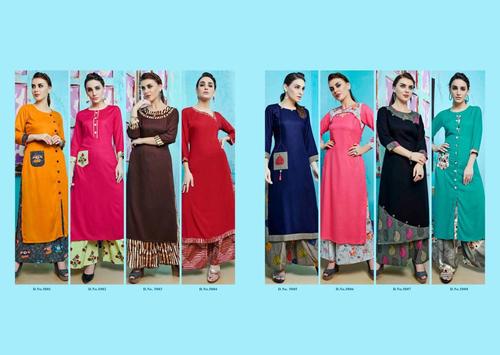 Spring Baleno Vol-5 S-more Fashion Design Palazzo Kurti