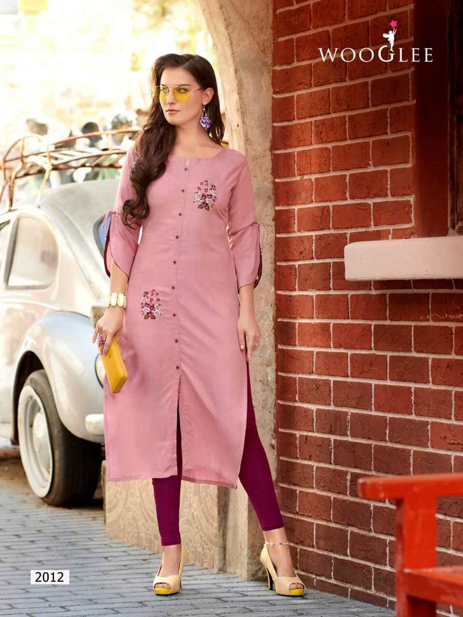 Barbella Vol-2 Rayon Embroidery Kurti Set - Heavy Rayon, Size M(38) To 3xl(46), Embroidery Work, Seasonal Wear For Girls | Suitable For Rainy, Spring, Summer, Winter
