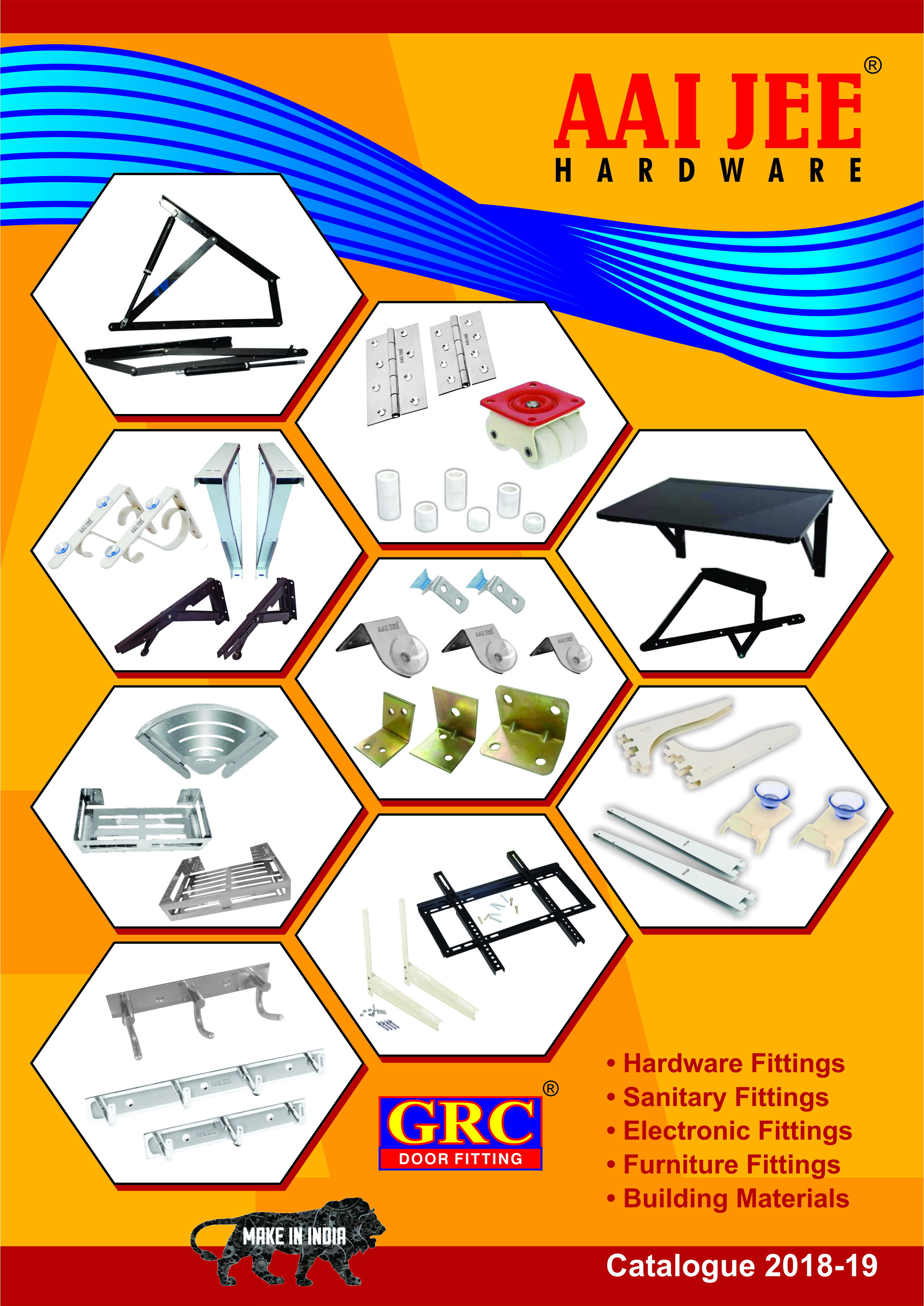 Brown Folding Bracket