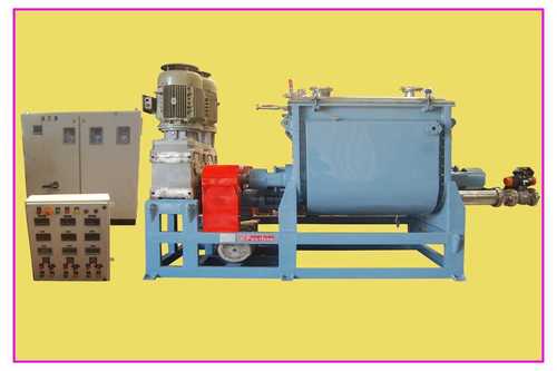 एक्सट्रूडर स्क्रू के साथ ग्रे सिग्मा मिक्सर