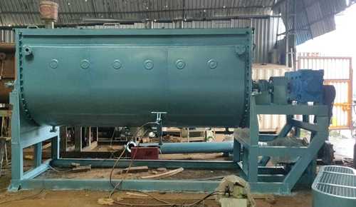 Gray Horizontal Ribbon Mixer