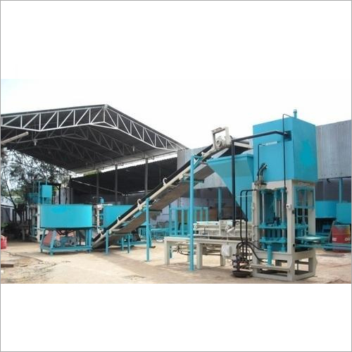 Automatic Brick Making Machine - Color: Blue