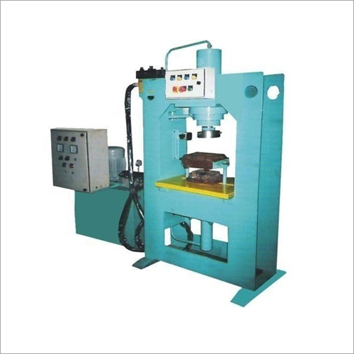 Interlocking Tile Making Machine - Color: Blue