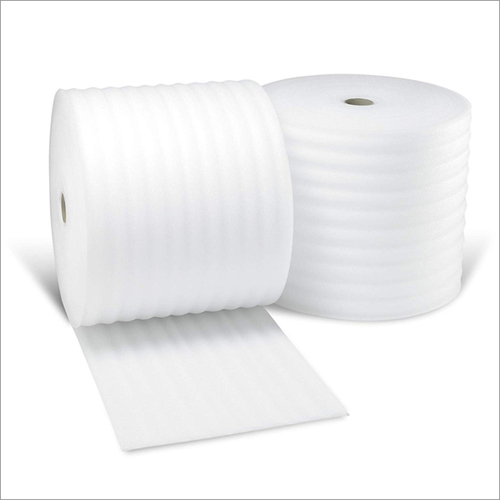 EPE Foam Sheet - Polyethylene, 2-10 mm Thickness, 500-1500 mm Width, 10-100 m Length, White Color, Roll Closure