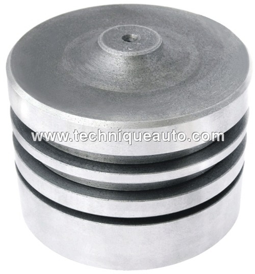 Silver And Black Ram Cylinder Piston [80.00 M.M.] H.M.T.