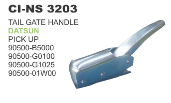 Tail Gate Handle Datsun - Durable Plastic, Designed for 4-Wheel Vehicles | Backed by Warranty, Easy Installation
