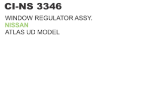 Window Regulator Assy Nissan