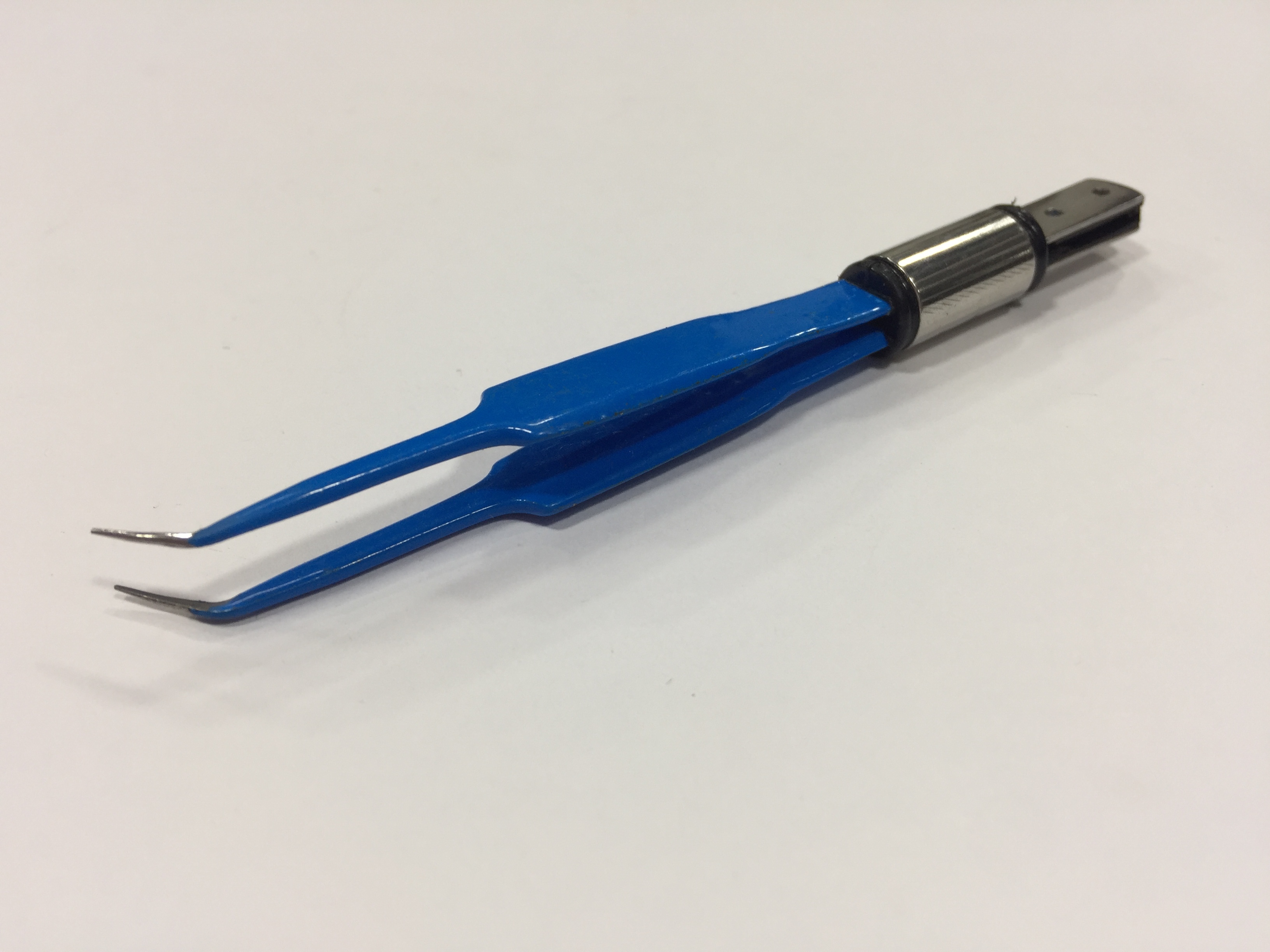 Bipolar Angular Forceps 11cm Color Code: Blue