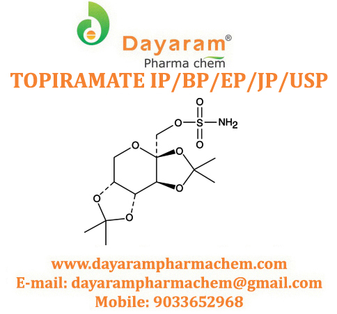 Topiramate Cas No: 97240-79-4