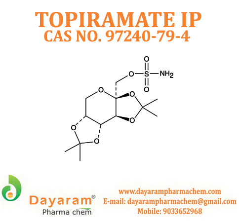 Topiramate Cas No: 97240-79-4