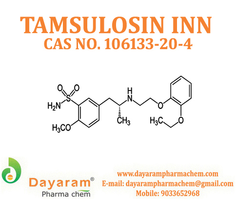Tamsulosin - Liquid Form, Medicine Grade, 99% Purity | Cas No: 106133-20-4, No Smell, Powder Physical Form