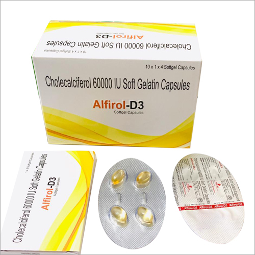 Cholecalciferol 60000 IU Soft Gelatin Capsules