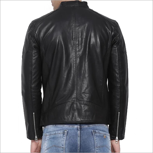 Plain Mens Leather Jackets