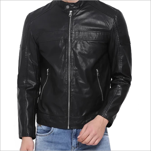 Plain Mens Leather Jackets