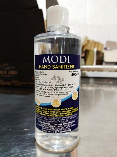 Transparent Hand Sanitiser