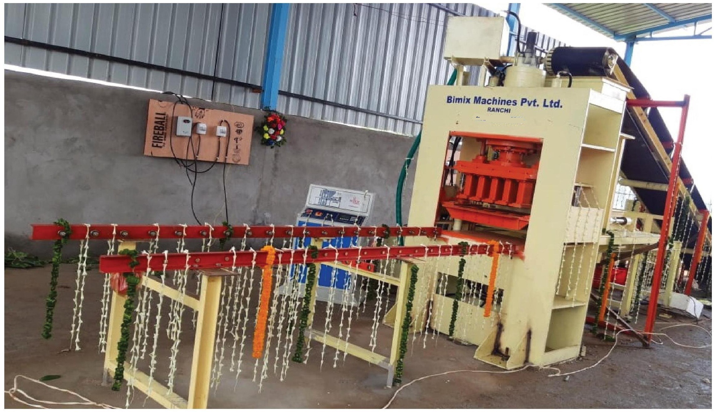 Fully Automatic Fly Ash Bricks Making Machine