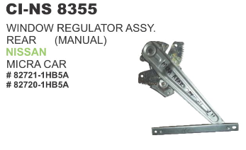 Window Regulator Assy Rear Nissan