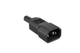 ELCOM EMI-40, Cable Mount  Plug 10A, (Male), IEC C-14