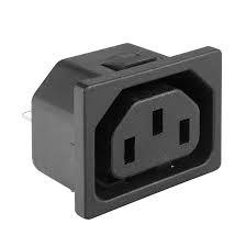 ELCOM EMO-11, Snap Mount Socket 1 Way 10A (Female)