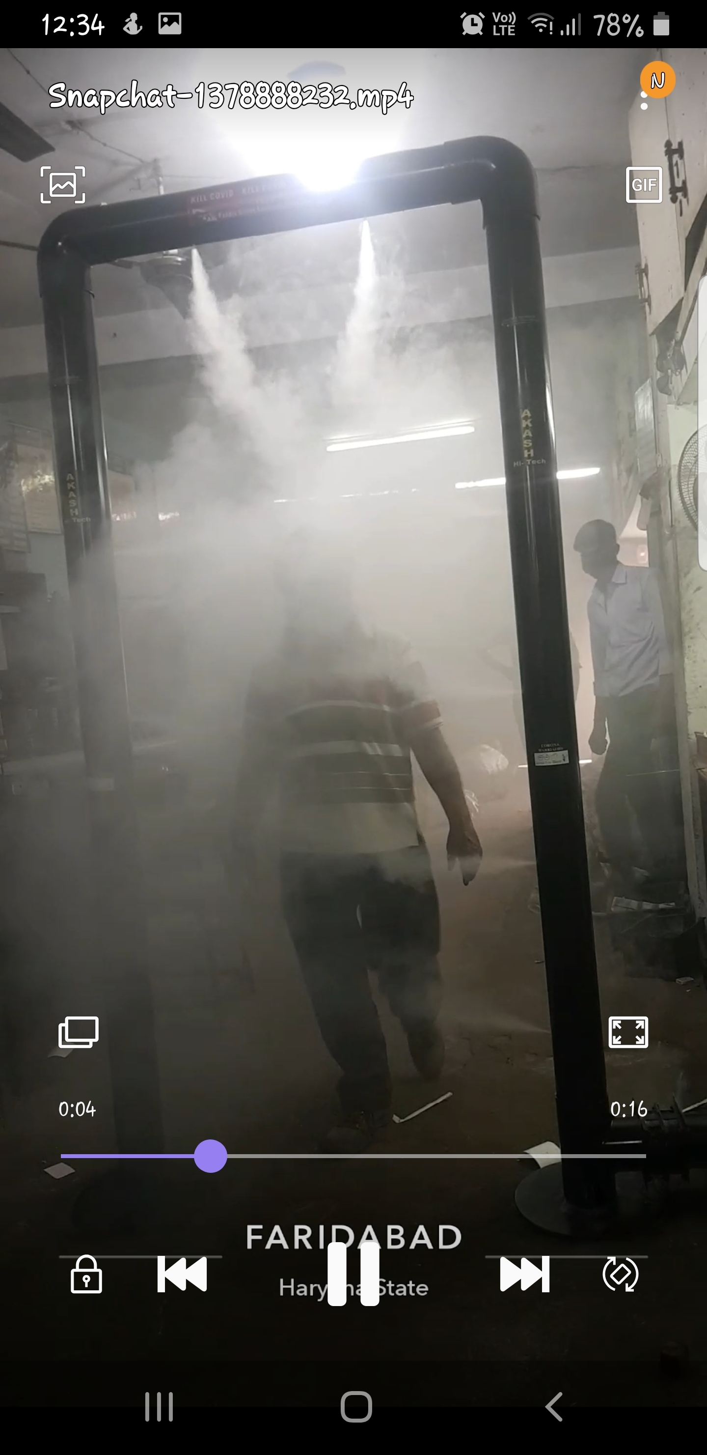 Fog Sanitizing Equipment
