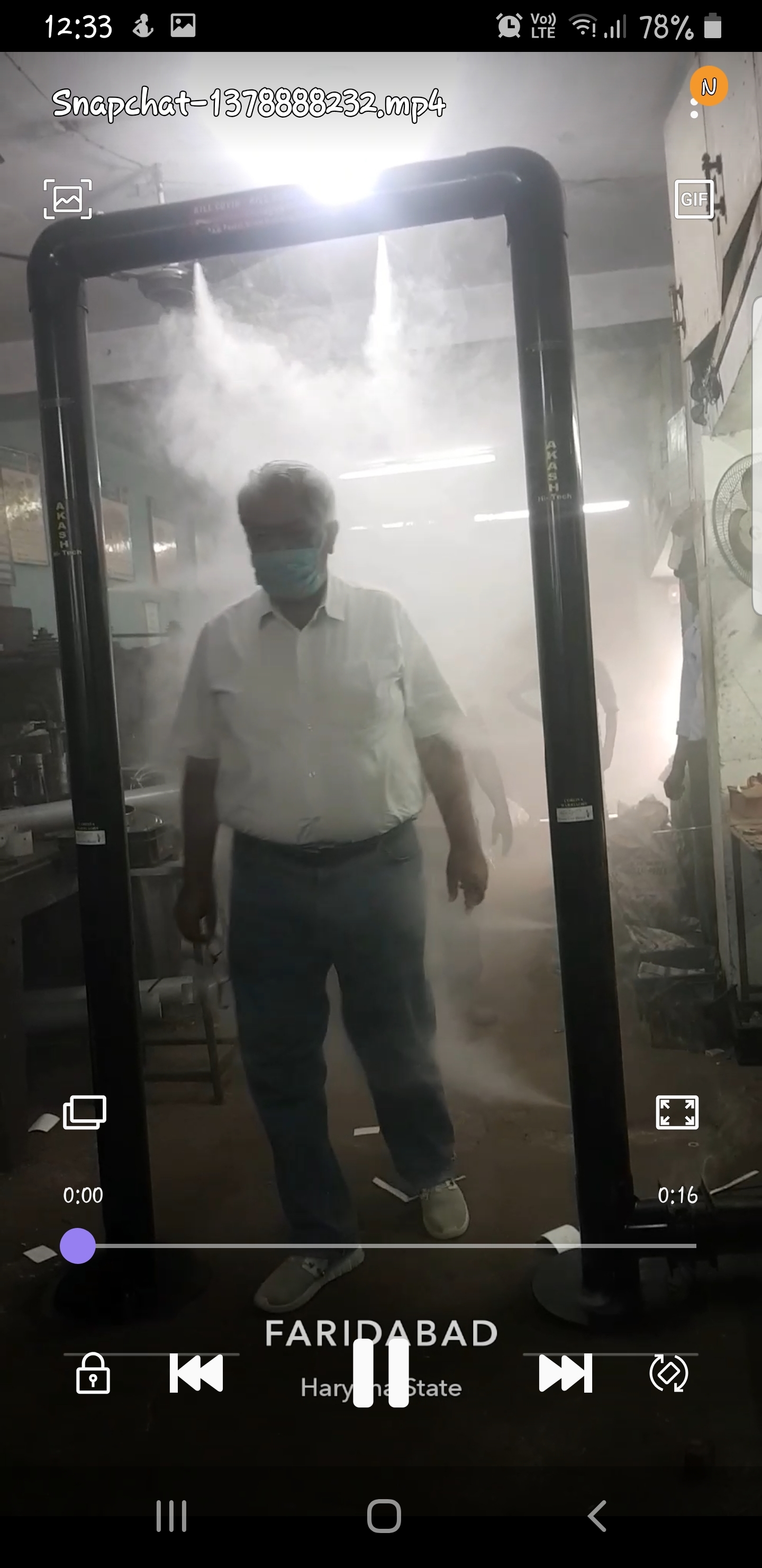 Fog Sanitizing Equipment