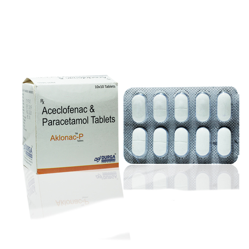 Tablets Aceclofenac 100 Mg + Paracetamol 325 Mg
