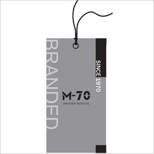 मल्टीकलर पेपर प्रिंटेड कुर्ती टैग