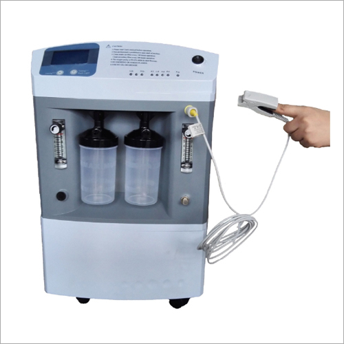 Spo2 ऑक्सीजन कॉन्सेंट्रेटर के साथ फाइबर डबल फ्लो