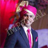 पेस्टल बाराती पगड़ी