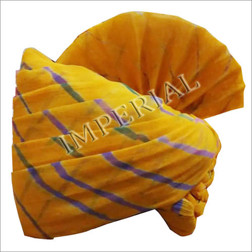 मल्टीकलर फाइन लहरिया फेटा