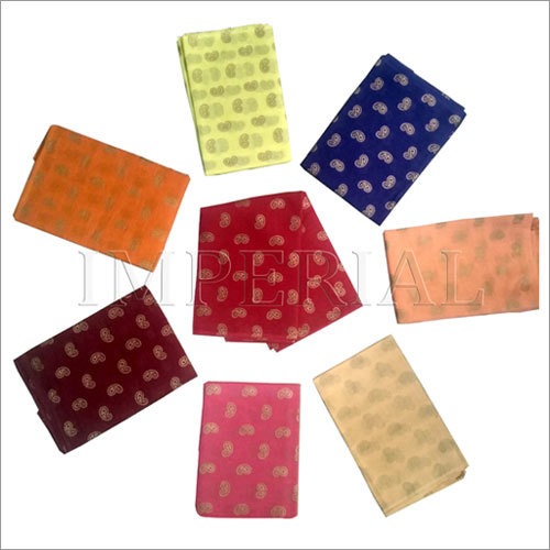 मल्टीकलर वॉइल प्रिंटेड गोल्डन टर्बन फैब्रिक