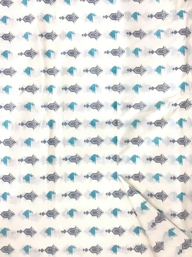 Cotton Printed Designer Fabric - Pure Cotton, 44 Inch Width | Multi-Color, Lightweight, Skin-Friendly, Ideal for Summer Wear