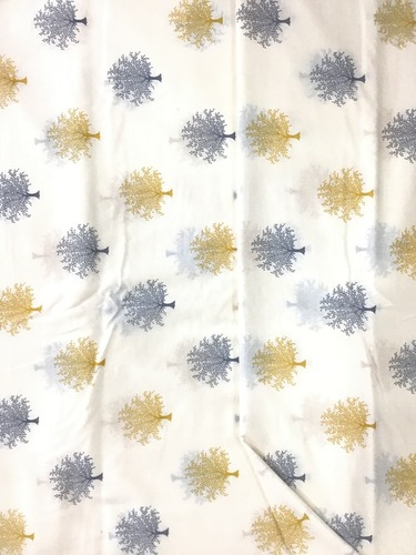 Cotton Print Fabric - Pure Cotton, 44 Inch Width | Multi-color, Cool Feature, Ideal For Summer Use