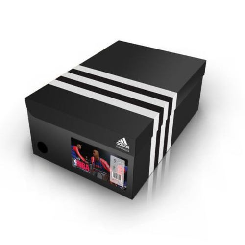 Shoe Boxes - Cardboard 12 x 8 x 5 inches | Matte Black Finish, Offset Printing, Lid Closure, Lightweight at 1.5 lbs