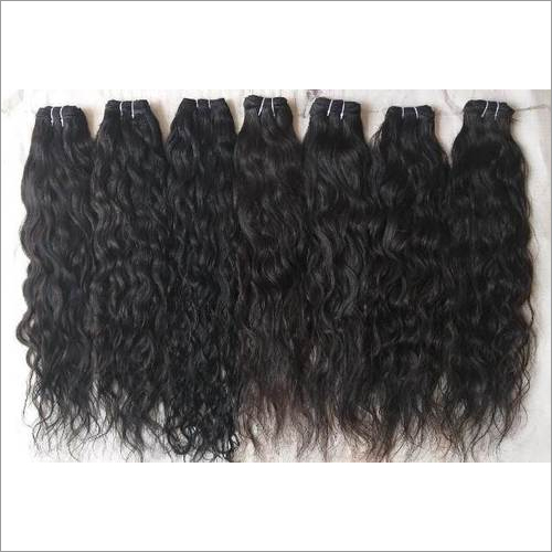 Black Wavy Hair Extension - Color: Natural Color