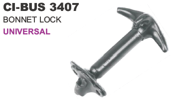 Bonnet Lock - Universal Design For 4 Wheeler Vehicles | Warranty Included, Reliable Security