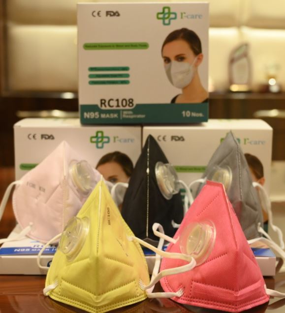 Rc108 - N95 Mask With Respirator - Color: All Color