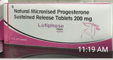 Tablets Progesterone 200mg Sr