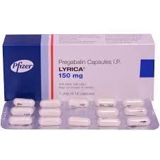 Pregabalin Capsules - 150 mg Hard Gelatin , Oval White with LYRICA Imprint in Blister Pack by Pfizer