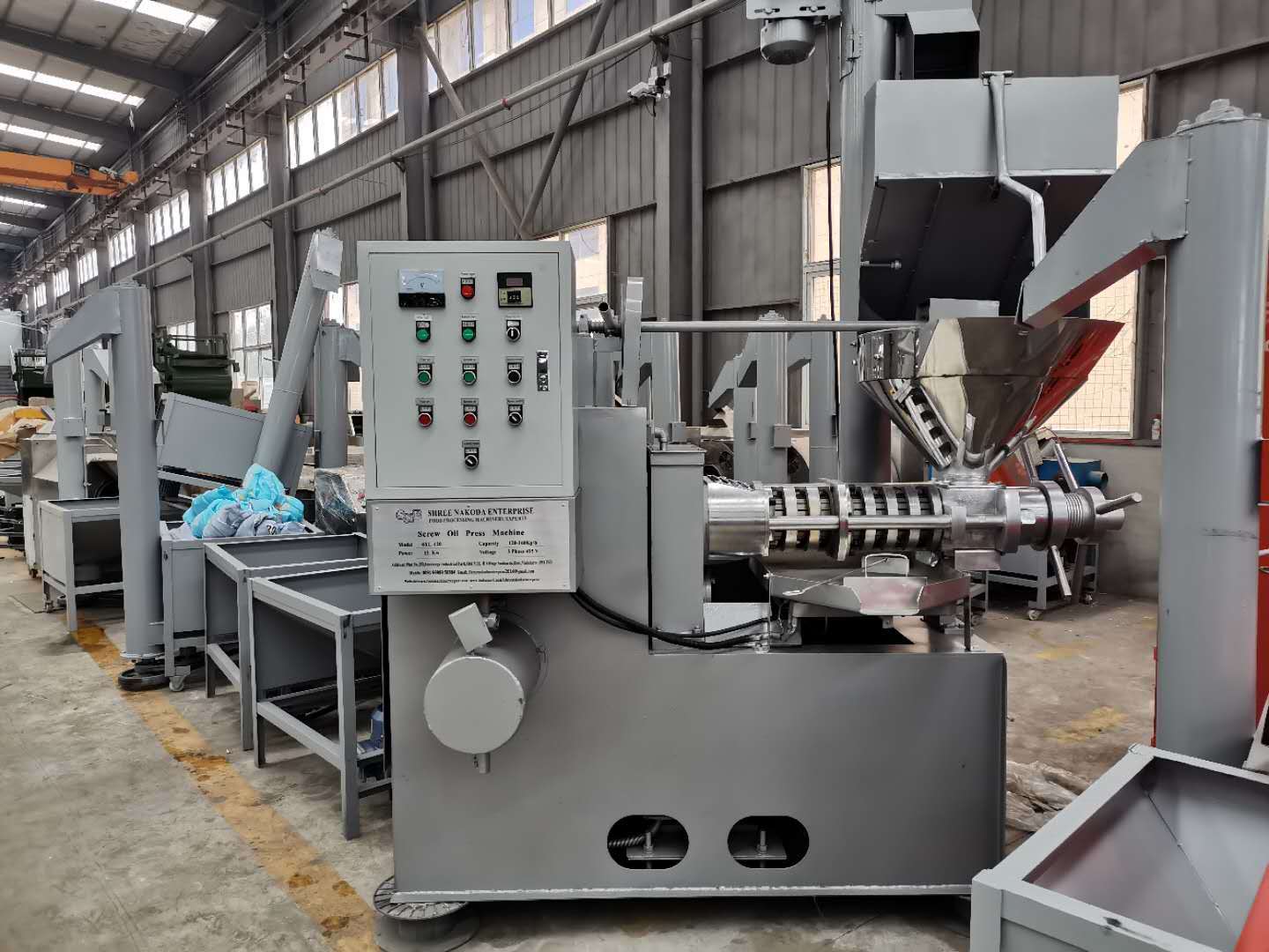 Sesame Screw Press Machine - Automatic Grade: Automatic