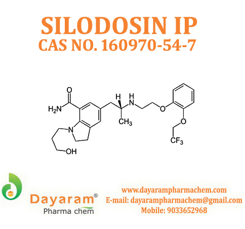 Silodosin - 99% Purity, Medicine Grade Liquid | Cas No: 106133-20-4, Improves Urination In Men With Benign Prostatic Hyperplasia