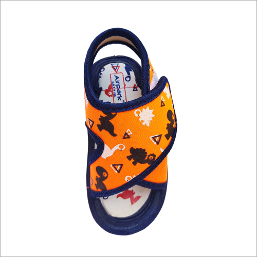 Orange-White Kids Org Nbl Dino Sandal