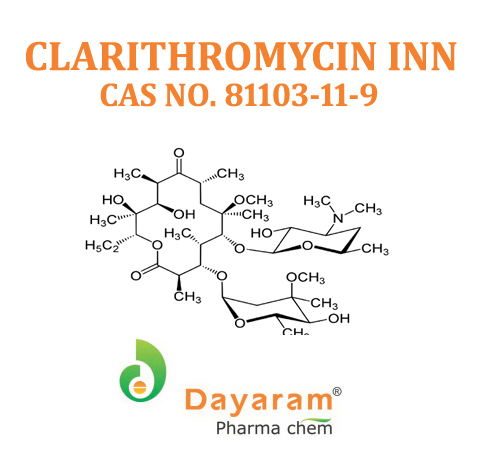 Clarithromycin Cas No: 81103-11-9