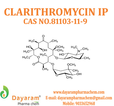 Clarithromycin Cas No: 81103-11-9