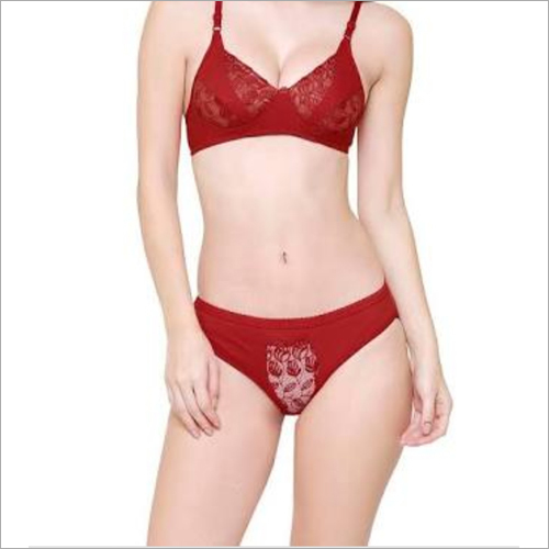 Red Panty Set Of Three